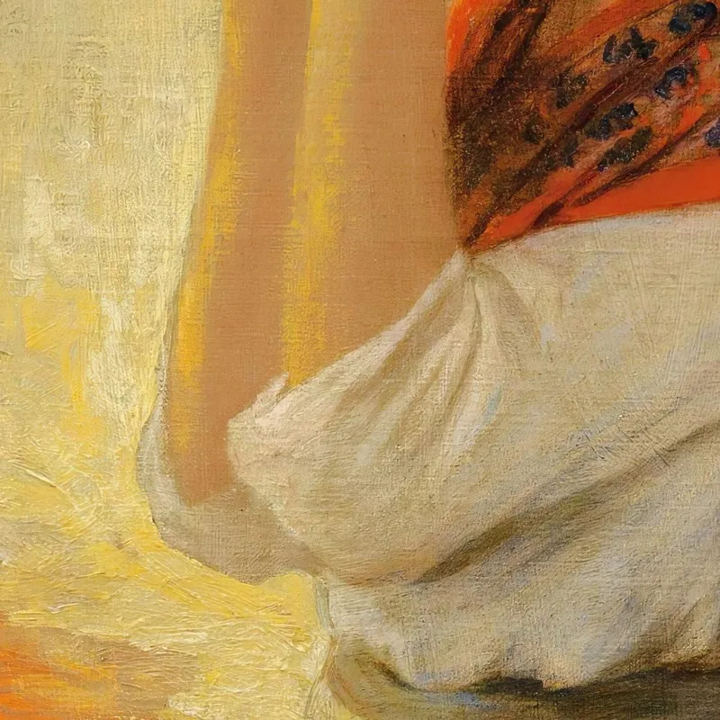 Junge Niçoise Mit Einem Korb Frederick Arthur Bridgman