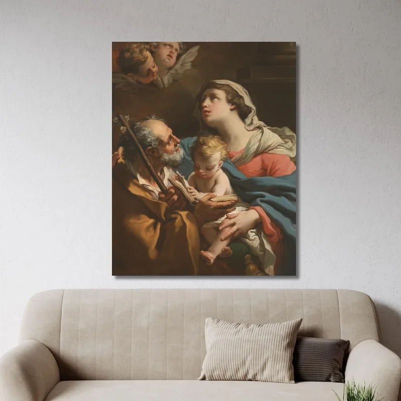 La Sacra Famiglia 2 Gaetano Gandolfi