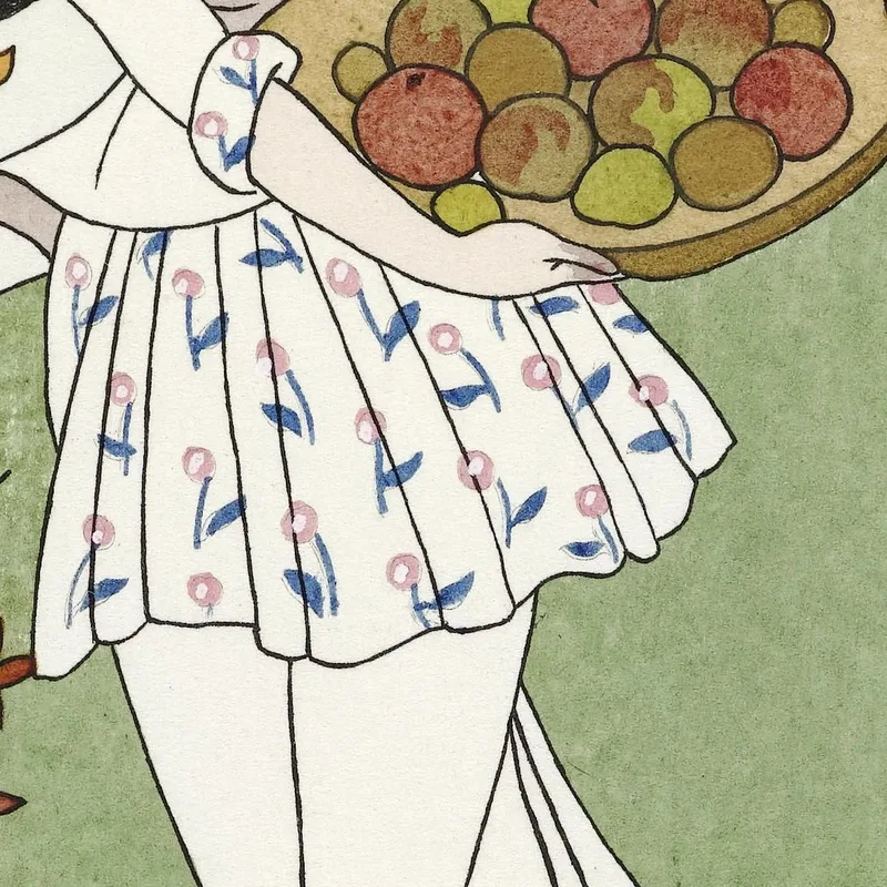 Costumi Parigini Articoli Da Toeletta In Taffetà George Barbier