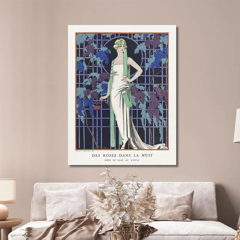 Vestidos De Noche Vestido De Noche Digno George Barbier