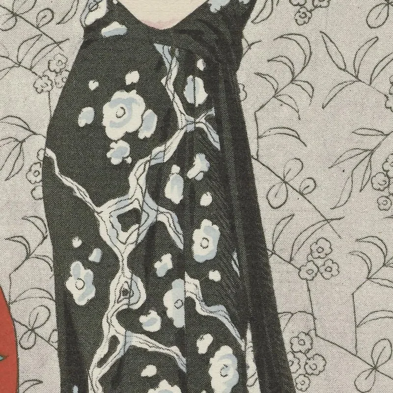 Rauchbier-Abendkleid George Barbier