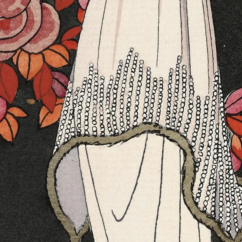 Abendkleid „The Tree Of Science“ Von Doeuillet George Barbier
