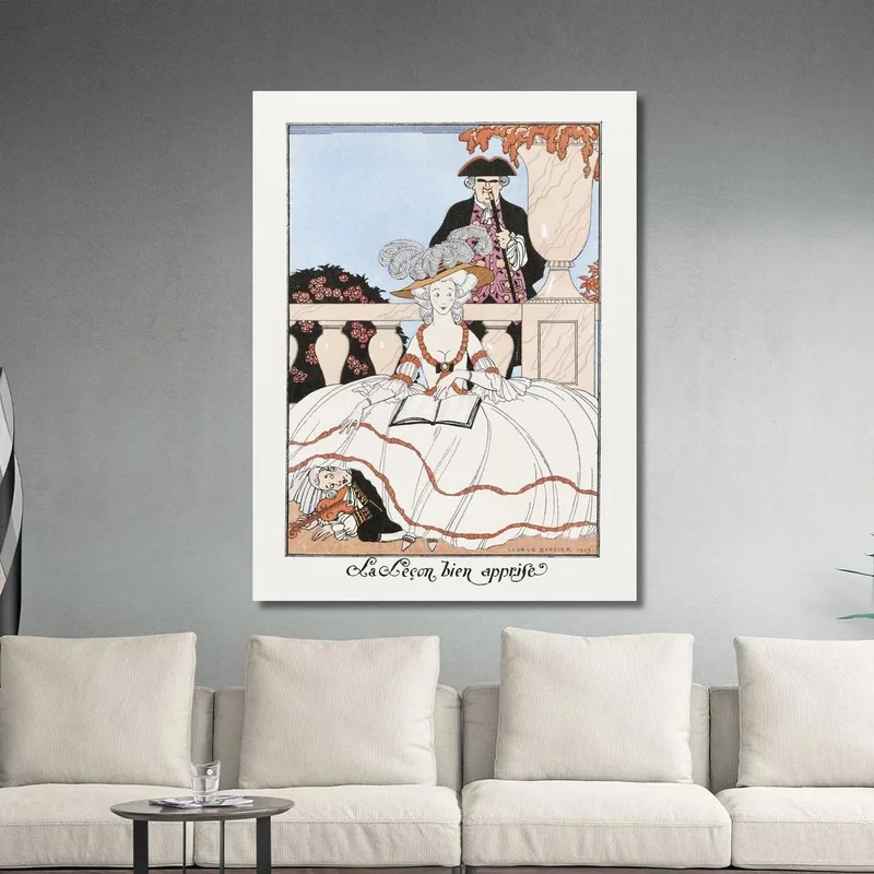 Lección Bien Aprendida George Barbier