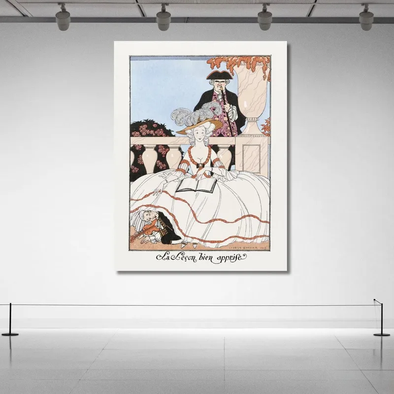 Lección Bien Aprendida George Barbier