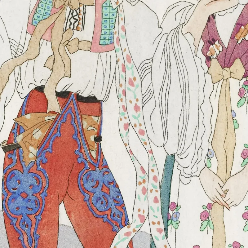 The Village Rooster George Barbier