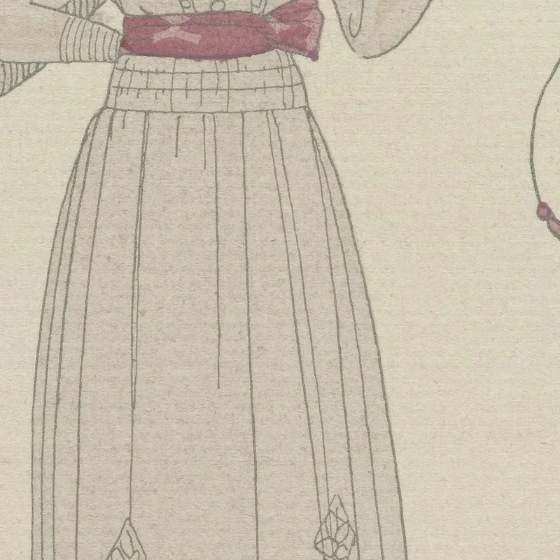 Il Cipresso E La Rosa Abito Estivo Di Doeuillet George Barbier