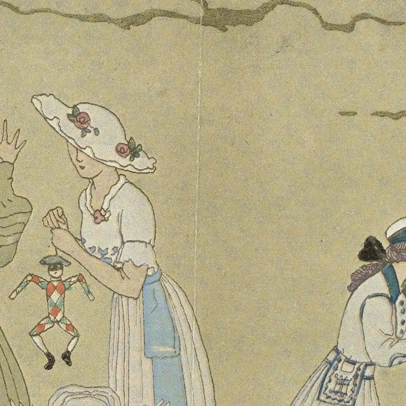 The Puppet Game George Barbier