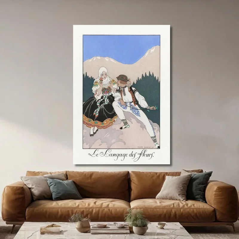 Il Linguaggio Dei Fiori George Barbier