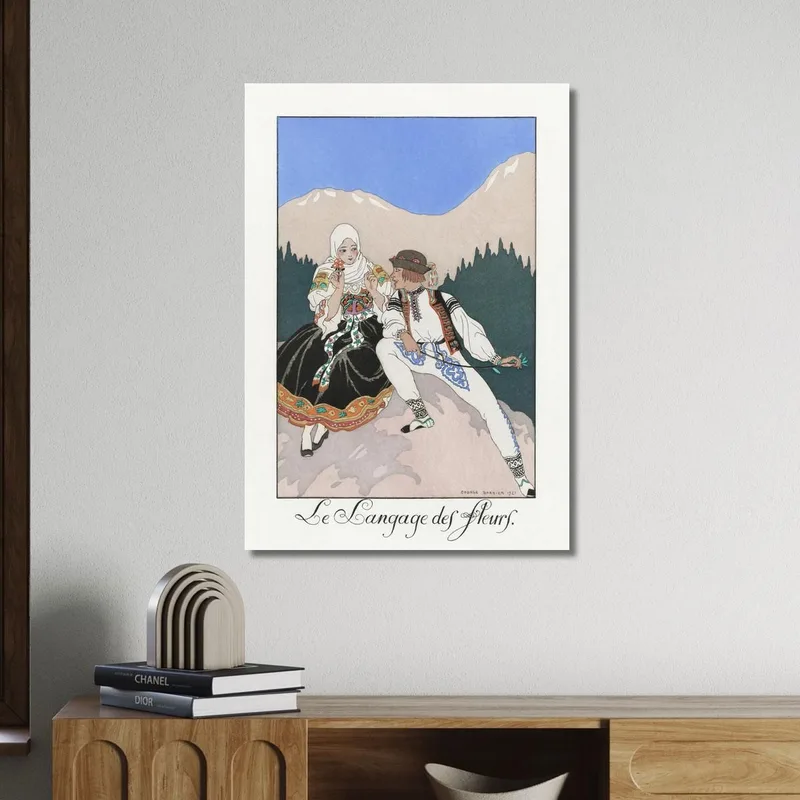 Il Linguaggio Dei Fiori George Barbier