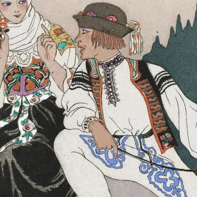 Il Linguaggio Dei Fiori George Barbier