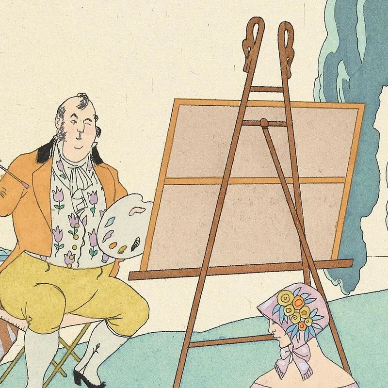 Il Modello Interessante George Barbier