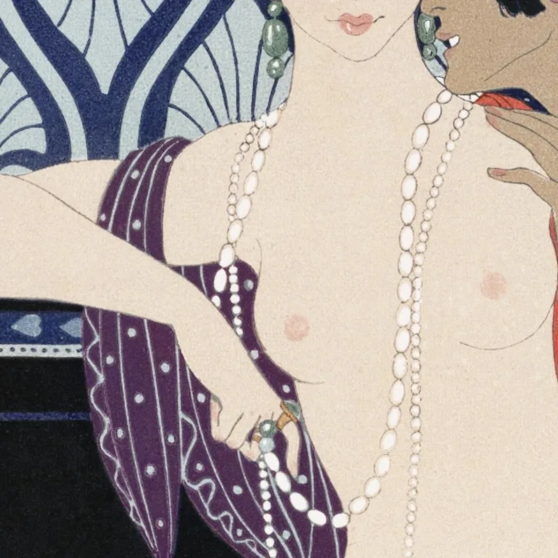 Las Tres Bellezas De Mnasidika George Barbier