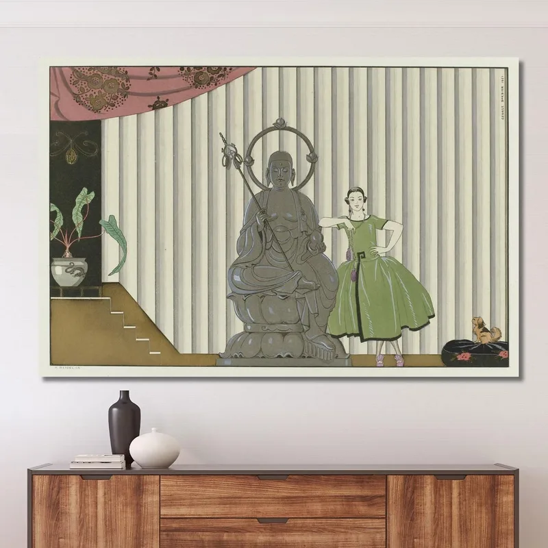 Señorita Spinelly En Casa George Barbier
