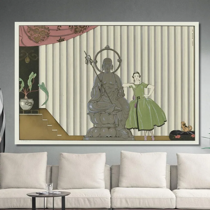 Señorita Spinelly En Casa George Barbier