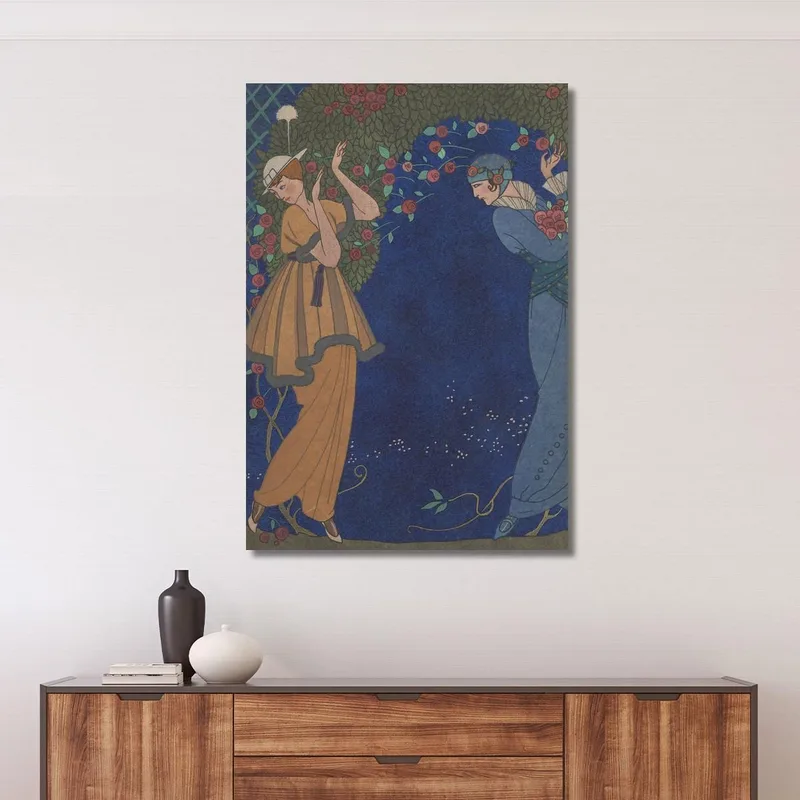 Roses Dan La Nuit George Barbier