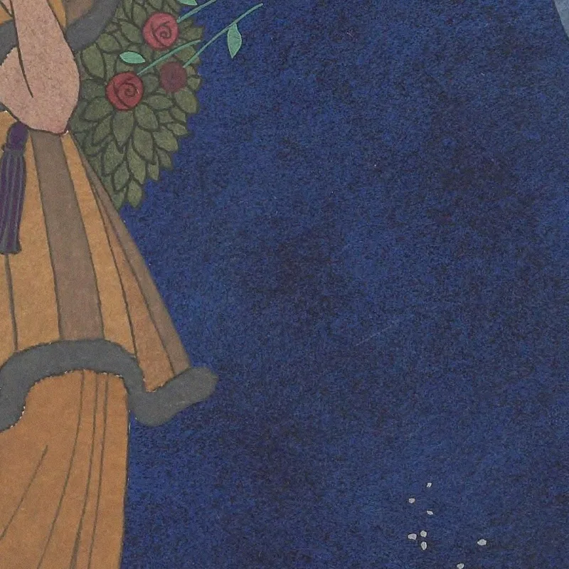 Roses Dan La Nuit George Barbier
