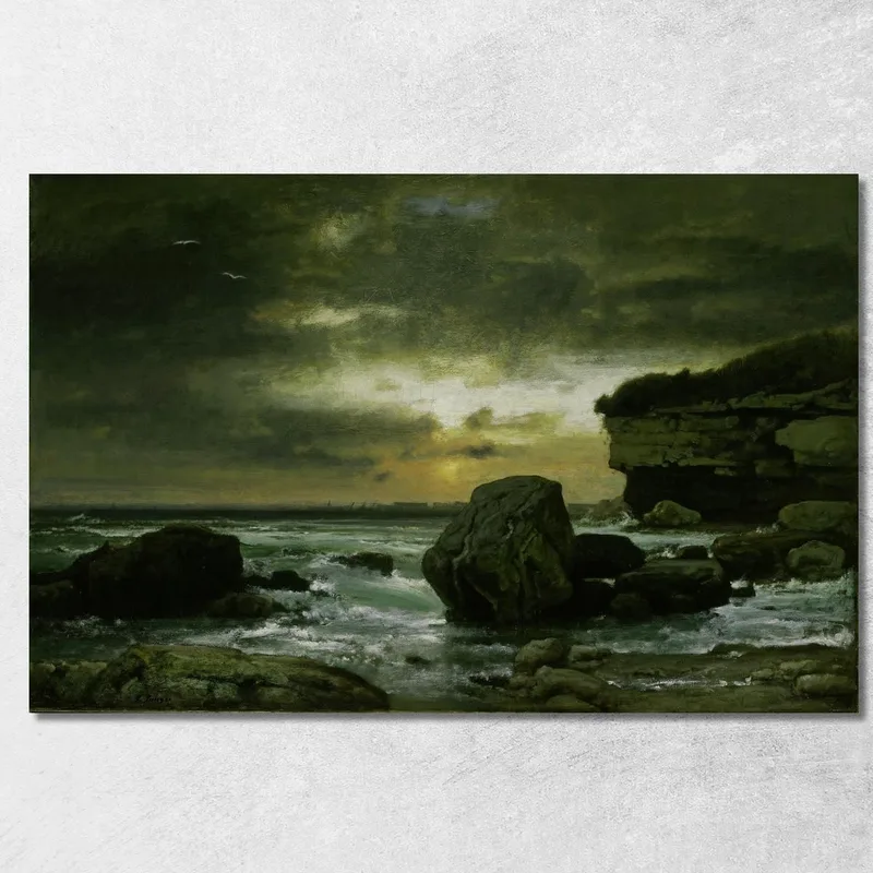 Un Marino George Inness cuadro en lienzo