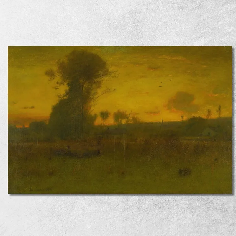 Después Del Atardecer, Montclair, Nueva Jersey George Inness cuadro en lienzo