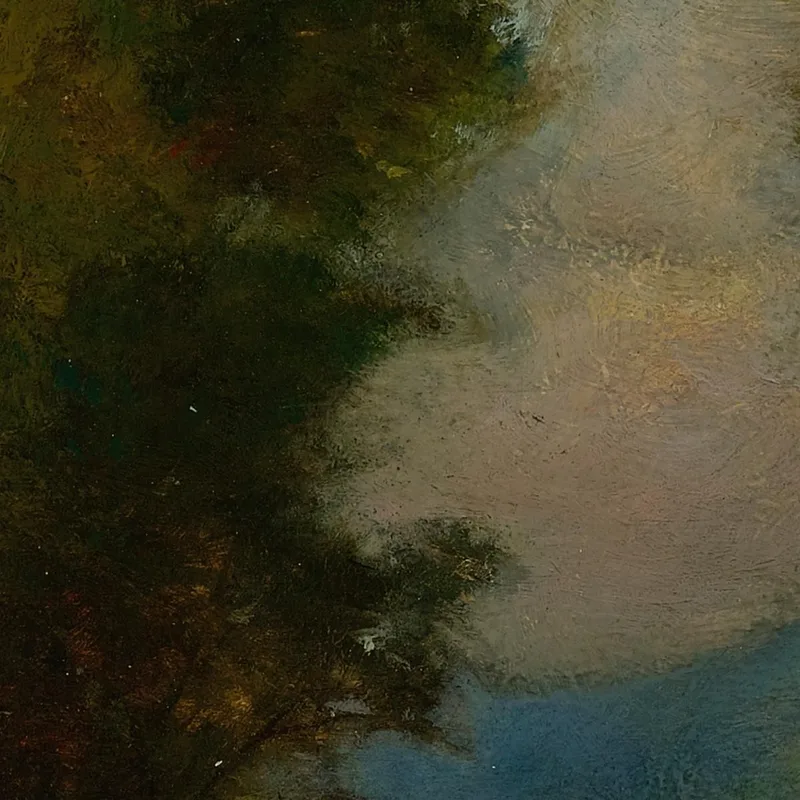 Kühe An Einem Bach George Inness