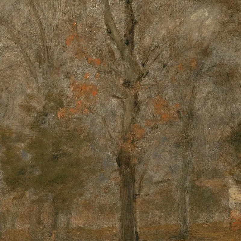 Journée Grise À Goochland George Inness