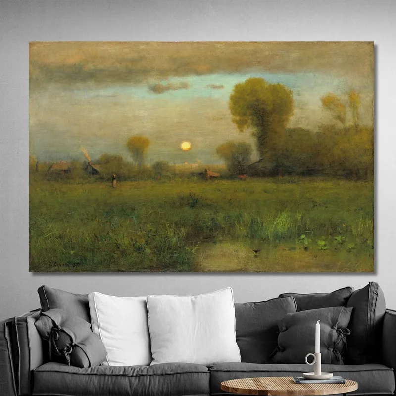 Harvest Moon George Inness