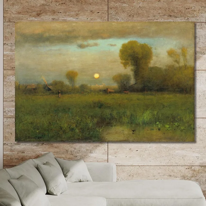 Harvest Moon George Inness