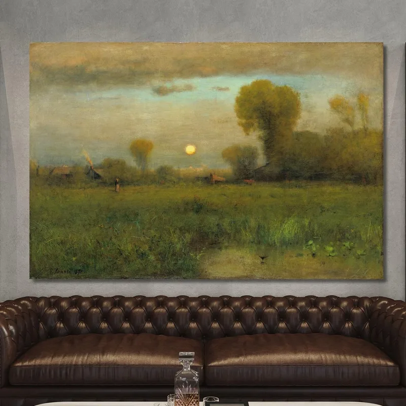 Harvest Moon George Inness