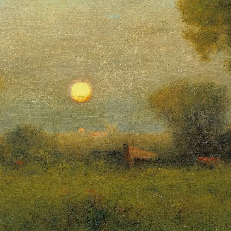 Harvest Moon George Inness