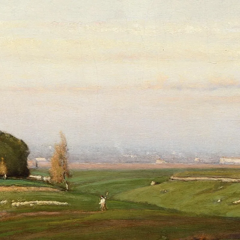 Dans La Campagne Romaine George Inness