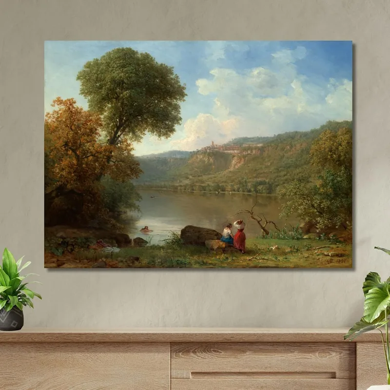 Lago Nemi George Inness