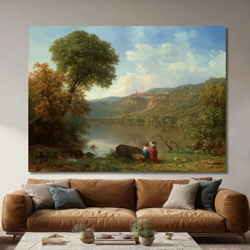 Lago Nemi George Inness