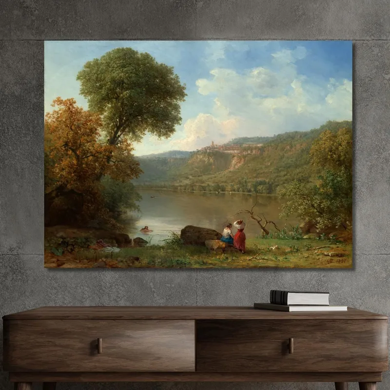 Lago Nemi George Inness