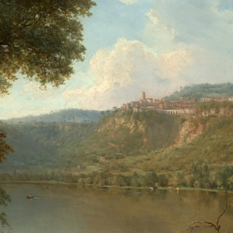 Lago Nemi George Inness