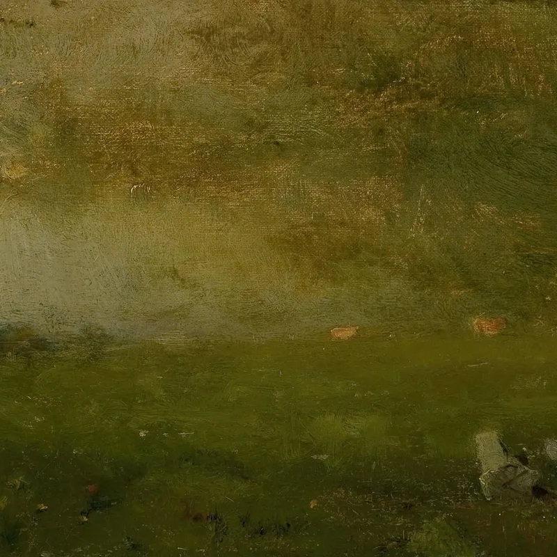 Paysage : Bétail Sous L'Orage George Inness