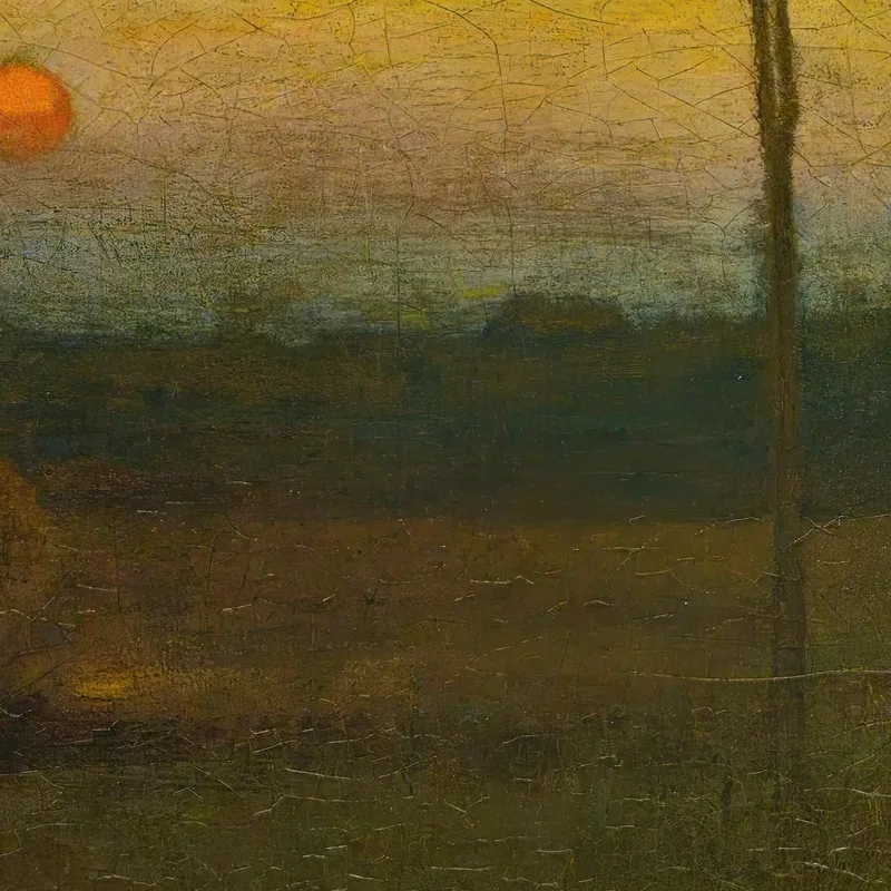 Paysage : Paysage Du Soir George Inness
