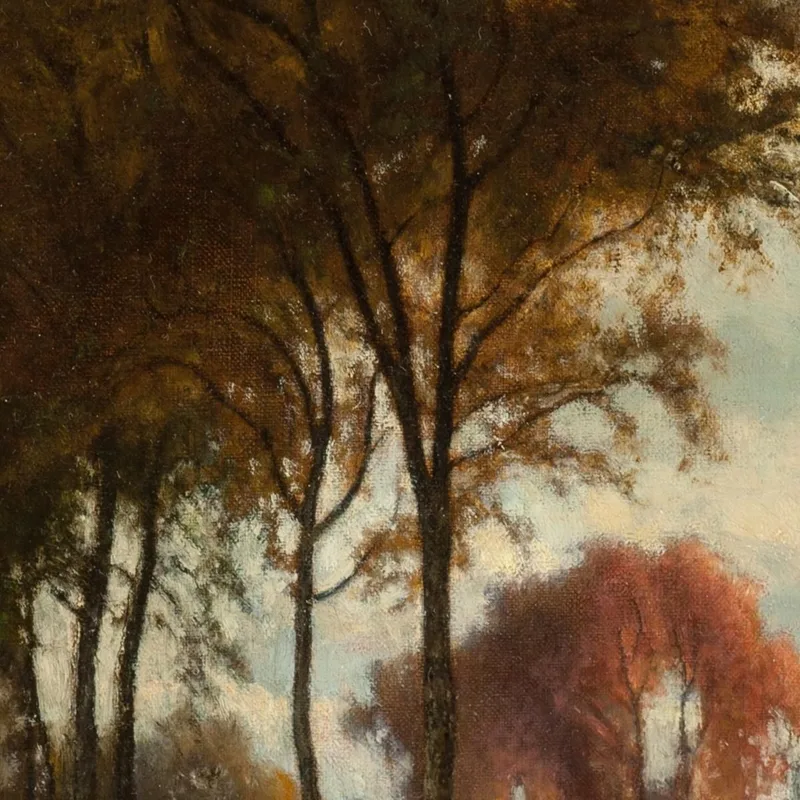 Paesaggio Con Bestiame George Inness