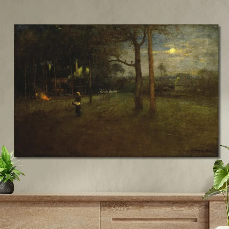 Clair De Lune À Tarpon Springs George Inness