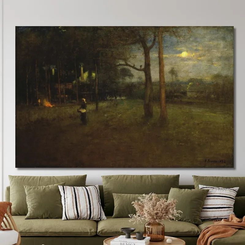 Clair De Lune À Tarpon Springs George Inness
