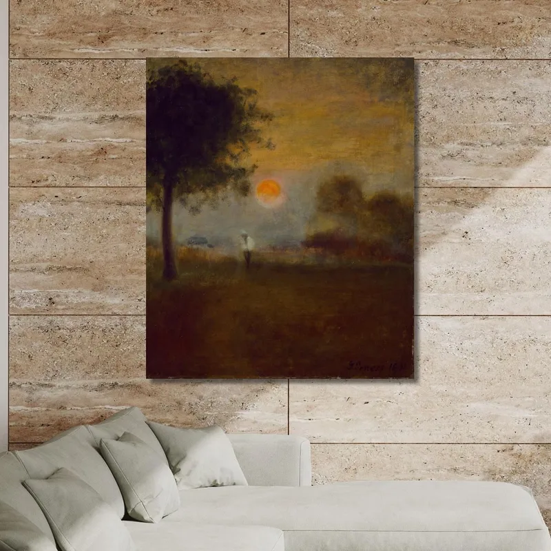 Moonrise 2 George Inness