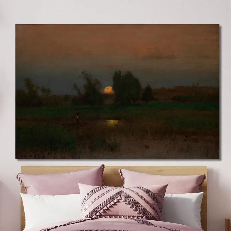 Salida De La Luna George Inness