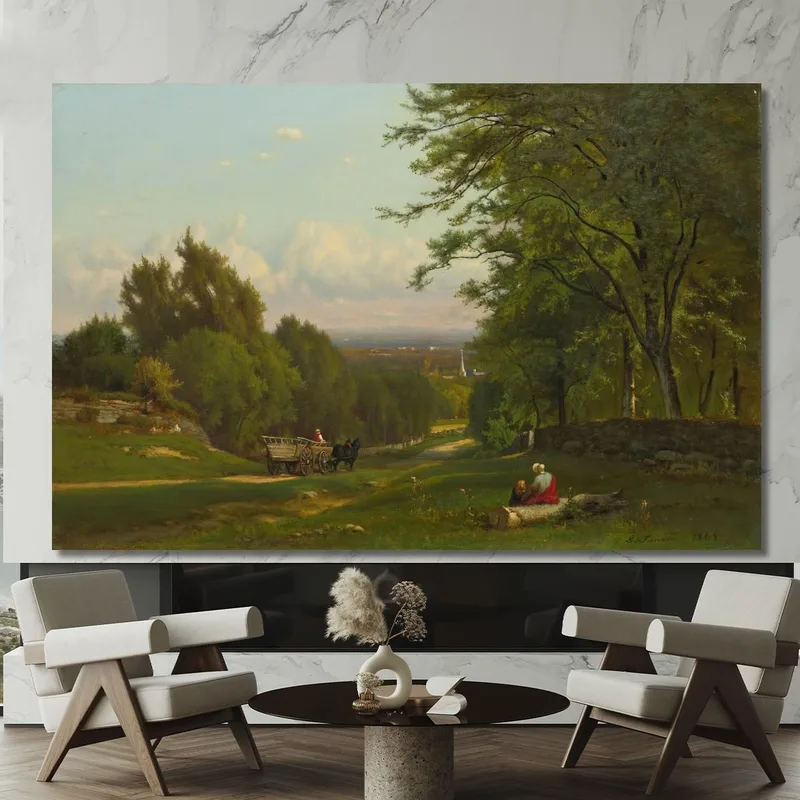 In Der Nähe Von Leeds New York George Inness