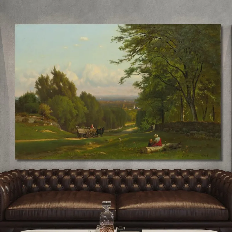 In Der Nähe Von Leeds New York George Inness
