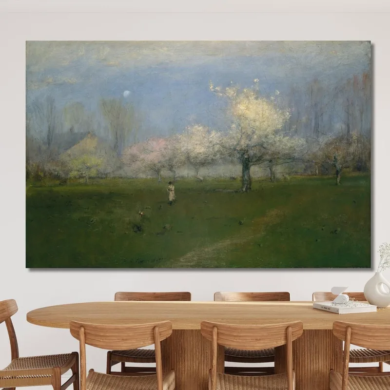 Spring Blossoms Montclair New Jersey George Inness