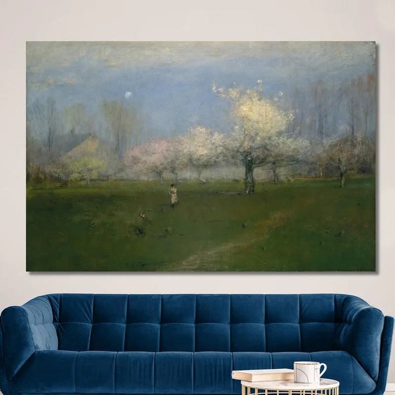 Spring Blossoms Montclair New Jersey George Inness