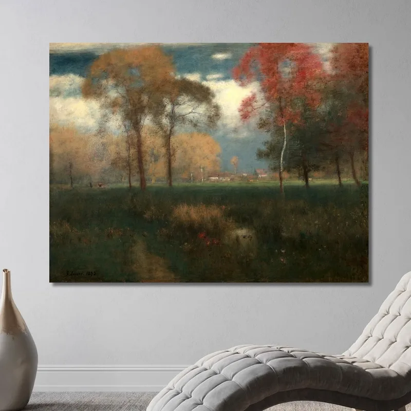 Día Soleado De Otoño George Inness