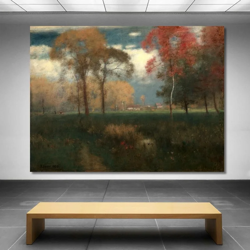 Día Soleado De Otoño George Inness
