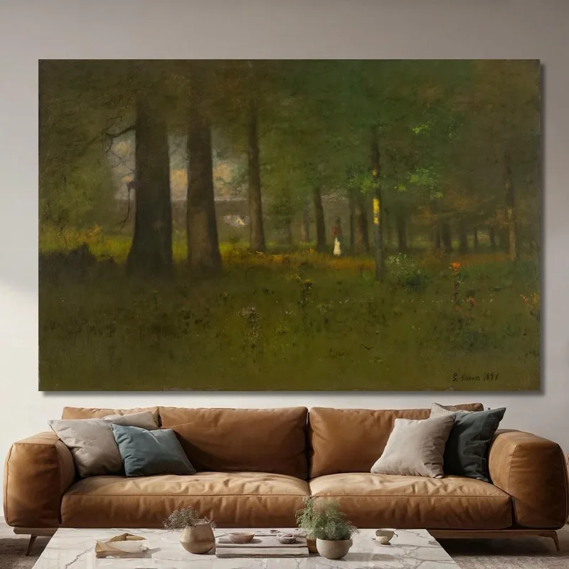 The Edge Of The Forest George Inness