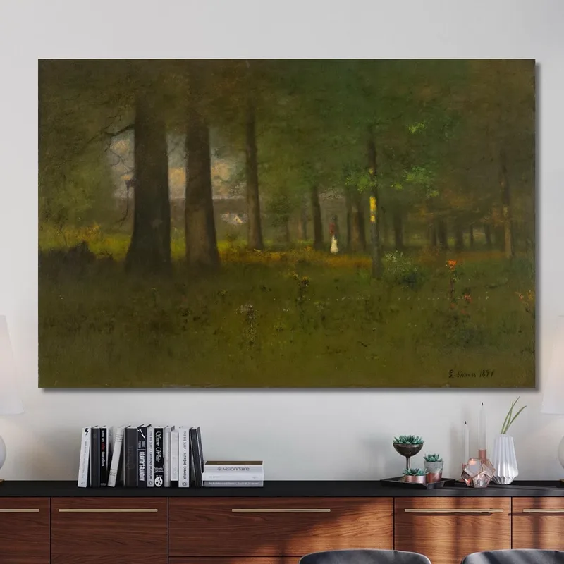 The Edge Of The Forest George Inness