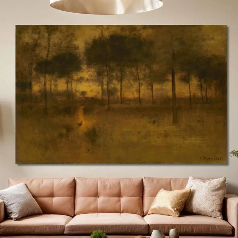 El Hogar De La Garza George Inness