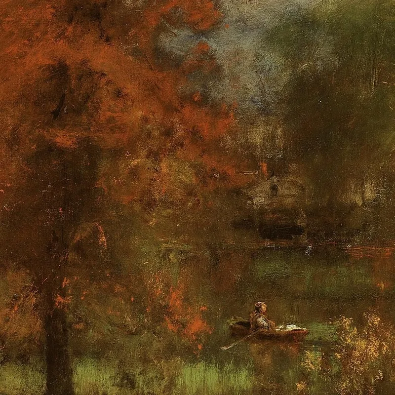 The Mill Pond George Inness
